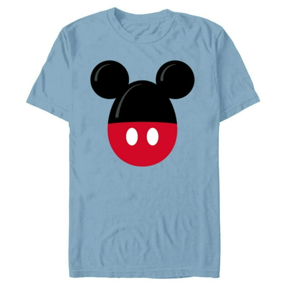Disney Mickey Mouse Easter Egg - Short Sleeve Blended T-Shirt for Adults - Customized-Ocean Blue
