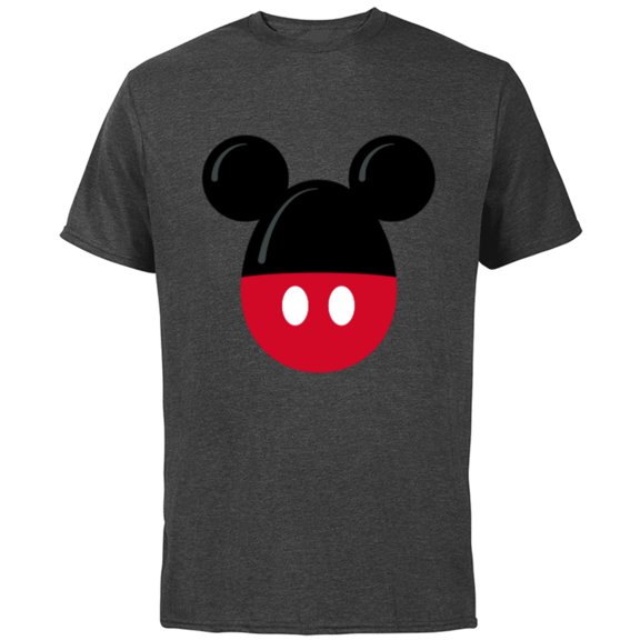 Disney Mickey Mouse Easter Egg - Short Sleeve Cotton T-Shirt for Adults - Customized-Charcoal