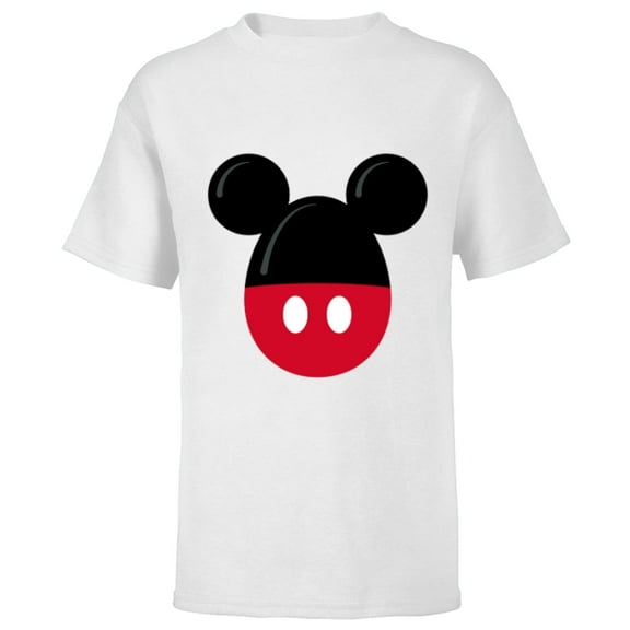 Disney Mickey Mouse Easter Egg - Short Sleeve T-Shirt for Kids - Customized-White
