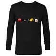 thumbnail image 1 of Disney Mickey Mouse Emoji Code Formula - Long Sleeve T-Shirt for Men - Customized-Black, 1 of 5
