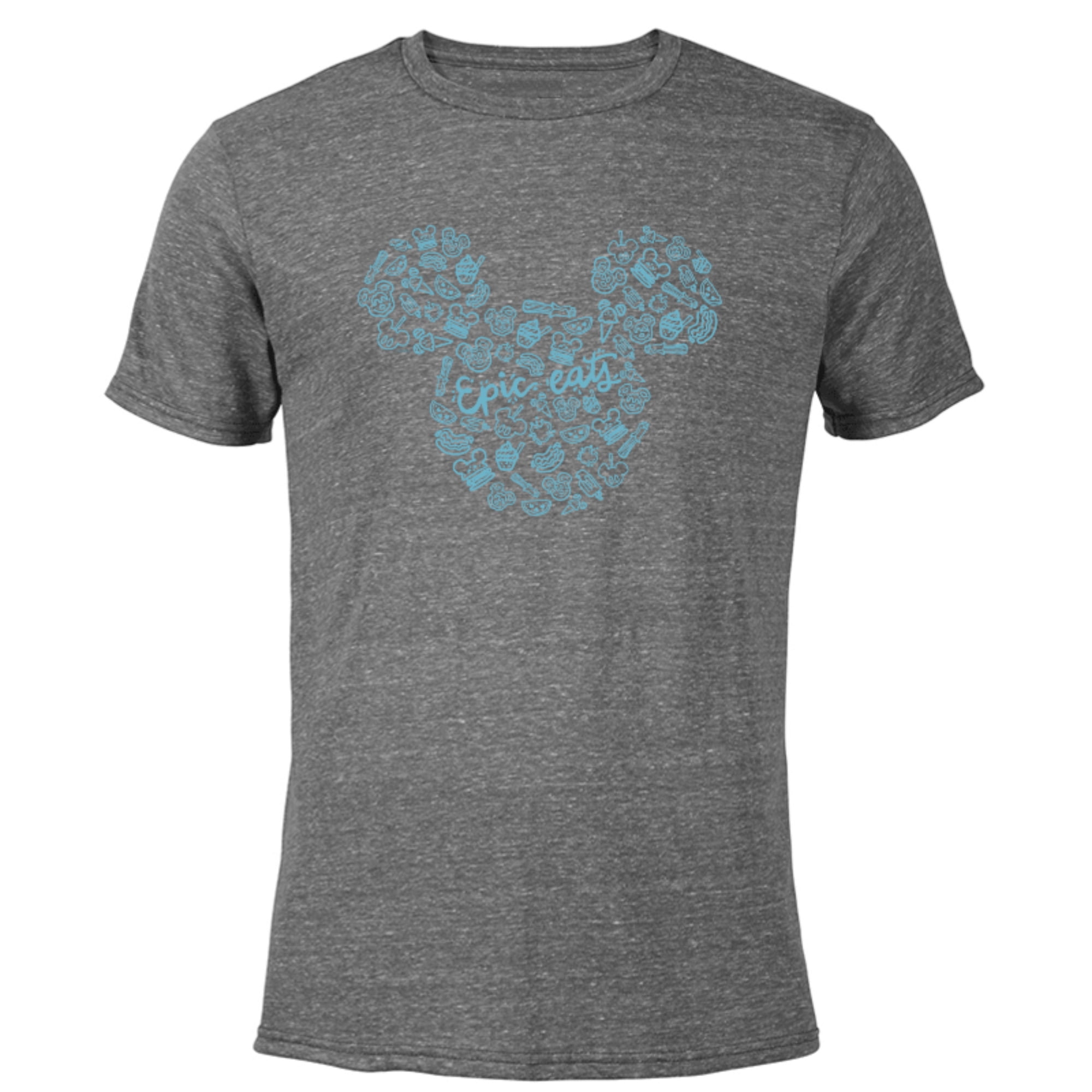 Disney Mickey Mouse Epic Eats - Short Sleeve Blended T-Shirt for Adults ...
