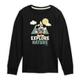 thumbnail image 1 of Disney - Mickey Mouse - Explore Nature - Youth Long Sleeve Graphic T-Shirt, 1 of 5