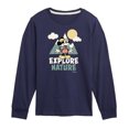 thumbnail image 1 of Disney - Mickey Mouse - Explore Nature - Youth Long Sleeve Graphic T-Shirt, 1 of 5