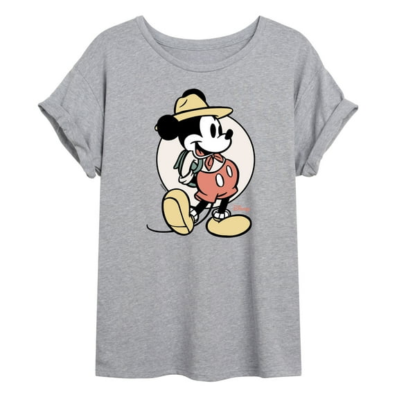 Disney - Mickey Mouse - Explorer Mickey - Women's Oversized T-Shirt