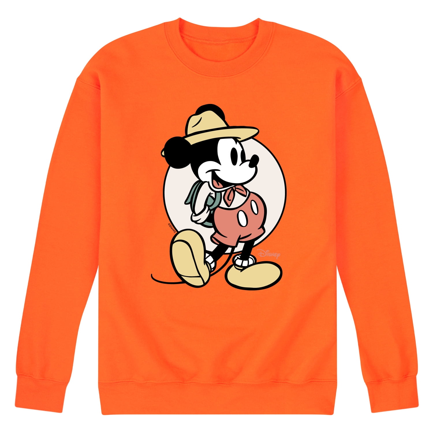 Disney - Mickey Mouse - Explorer Mickey - Men's Crew Neck Fleece ...