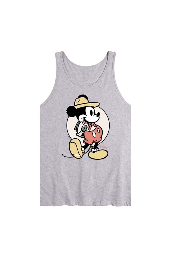 - Mickey Mouse - Explorer Mickey - Men's Jersey Tank Top