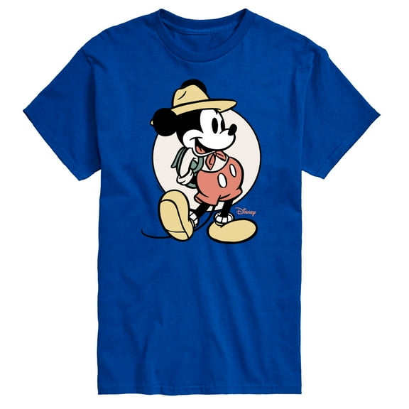 Disney - Mickey Mouse - Explorer Mickey - Men's Short Sleeve Graphic T-Shirt