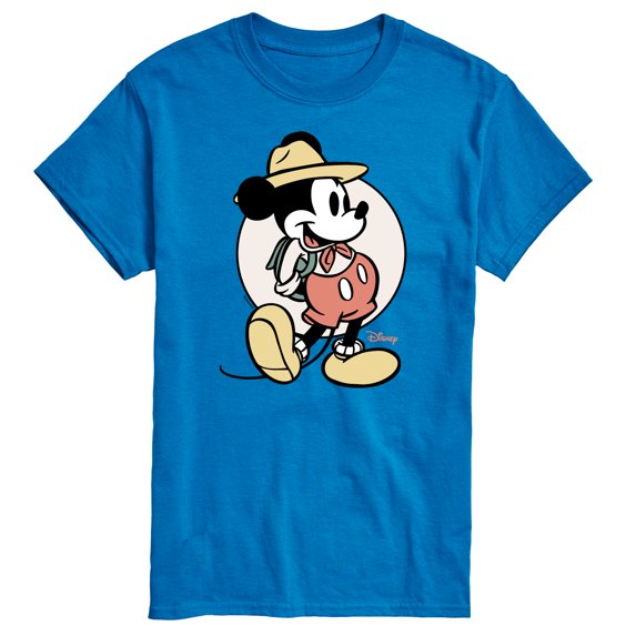 Disney - Mickey Mouse - Explorer Mickey - Men's Short Sleeve Graphic T-Shirt