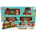 thumbnail image 1 of Disney Mickey Mouse Express Train Set, 12-Piece Red Plastic Toy, All Ages, by Ruz, 1 of 6