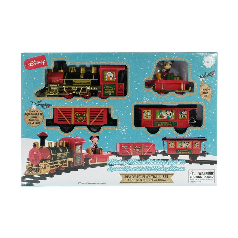 Mickey mouse cheap train set