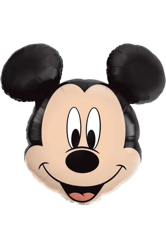 Disney Mickey Mouse Face All Occasion and For All Ages 35" Foil Balloon