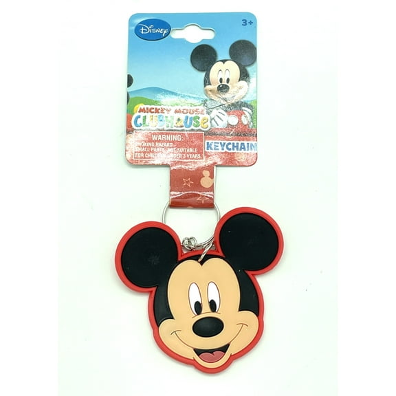 Disney Mickey Mouse Face Keychain - Mickey Keyring