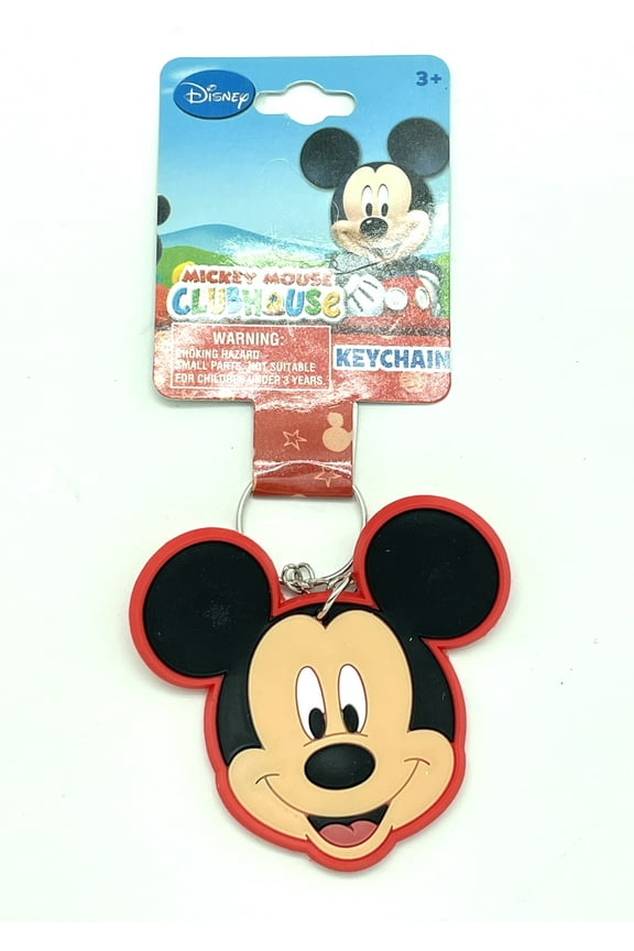 Mickey Mouse Face Keychain - Mickey Keyring