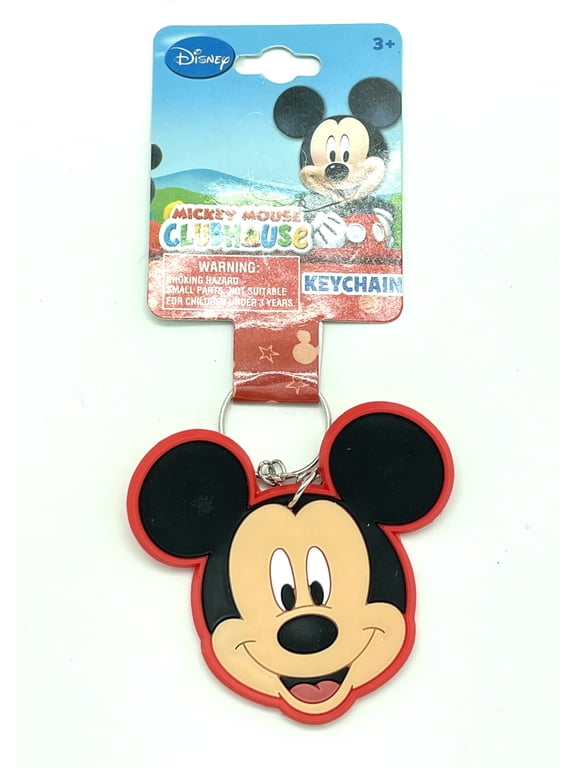 Mickey Mouse Face Keychain - Mickey Keyring