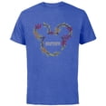 thumbnail image 1 of Disney Mickey Mouse Family Holiday (Brother) - Short Sleeve Cotton T-Shirt for Adults - Customized-Royal Heather, 1 of 5