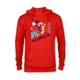 thumbnail image 1 of Disney Mickey Mouse Family Star Bro of the Birthday Boy - Pullover Hoodie for Adults - Customized-Red Heather, 1 of 5