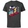 thumbnail image 1 of Disney Mickey Mouse Family Star Bro of the Birthday Boy - Short Sleeve Cotton T-Shirt for Adults - Customized-Charcoal, 1 of 5