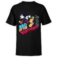 thumbnail image 1 of Disney Mickey Mouse Family Star Bro of the Birthday Boy - Short Sleeve T-Shirt for Kids - Customized-Black, 1 of 5