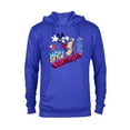 thumbnail image 1 of Disney Mickey Mouse Family Star Mom of the Birthday Boy - Pullover Hoodie for Adults - Customized-Royal, 1 of 5