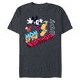 thumbnail image 1 of Disney Mickey Mouse Family Star Mom of the Birthday Boy - Short Sleeve Blended T-Shirt for Adults - Customized-Denim Snow Heather, 1 of 5