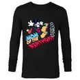 thumbnail image 1 of Disney Mickey Mouse Family Star Mom of the Birthday Kid - Long Sleeve T-Shirt for Men - Customized-Black, 1 of 5