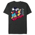 thumbnail image 1 of Disney Mickey Mouse Family Star Sis of the Birthday Boy - Short Sleeve Blended T-Shirt for Adults - Customized-Dark Heather, 1 of 5