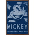 thumbnail image 1 of Disney Mickey Mouse - Famous Wall Poster, 14.725" x 22.375", Framed, 1 of 5