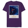 thumbnail image 1 of Disney Mickey Mouse Fantasia Retro Poster - Short Sleeve Blended T-Shirt for Adults -Customized-Purple, 1 of 5