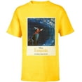 thumbnail image 1 of Disney Mickey Mouse Fantasia Retro Poster - Short Sleeve T-Shirt for Kids -Customized-Yellow, 1 of 5
