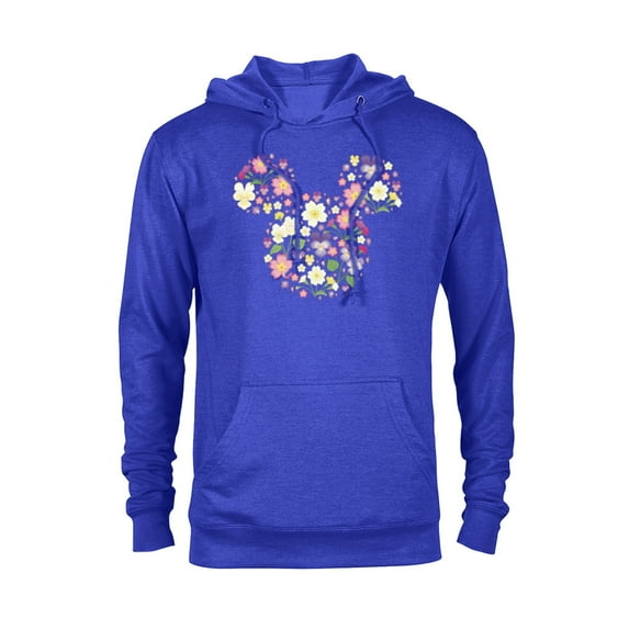 Disney Mickey Mouse February Birth Month Birthstone & Flower - Pullover Hoodie for Adults - Customized-Royal