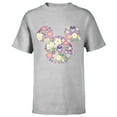 thumbnail image 1 of Disney Mickey Mouse February Birth Month Birthstone & Flower - Short Sleeve T-Shirt for Kids - Customized-Athletic Heather, 1 of 5