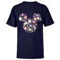 thumbnail image 1 of Disney Mickey Mouse February Birth Month Birthstone & Flower - Short Sleeve T-Shirt for Kids - Customized-Navy, 1 of 5