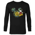 thumbnail image 1 of Disney Mickey Mouse Find Your Way Botanical Garden Spring - Long Sleeve T-Shirt for Men - Customized-Black, 1 of 5