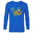 thumbnail image 1 of Disney Mickey Mouse Find Your Way Botanical Garden Spring - Long Sleeve T-Shirt for Men - Customized-Navy, 1 of 5