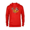 thumbnail image 1 of Disney Mickey Mouse Find Your Way Botanical Garden Spring - Pullover Hoodie for Adults - Customized-Red, 1 of 5