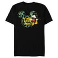 thumbnail image 1 of Disney Mickey Mouse Find Your Way Botanical Garden Spring - Short Sleeve Blended T-Shirt for Adults - Customized-Black, 1 of 5