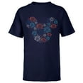 thumbnail image 1 of Disney Mickey Mouse Fireworks Americana - Short Sleeve T-Shirt for Kids - Customized-Navy, 1 of 5