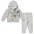 thumbnail image 1 of Disney Mickey Mouse Fleece Pullover Hoodie and Pants Outfit Set Infant to Toddler, 1 of 5