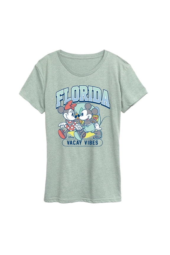 - Mickey Mouse Florida - Women's Short Sleeve Graphic T-Shirt