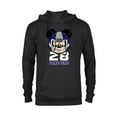 thumbnail image 1 of Disney Mickey Mouse Football #28 Game Time Sports - Pullover Hoodie for Adults - Customized-Black, 1 of 5