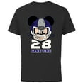 thumbnail image 1 of Disney Mickey Mouse Football #28 Game Time Sports - Short Sleeve Cotton T-Shirt for Adults - Customized-Black, 1 of 5