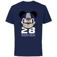 thumbnail image 1 of Disney Mickey Mouse Football #28 Game Time Sports - Short Sleeve Cotton T-Shirt for Adults - Customized-Navy, 1 of 5