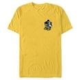 thumbnail image 1 of Disney Mickey Mouse Football Shield Sports - Short Sleeve Blended T-Shirt for Adults - Customized-Yellow, 1 of 5