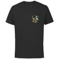 thumbnail image 1 of Disney Mickey Mouse Football Shield Sports - Short Sleeve Cotton T-Shirt for Adults - Customized-Black, 1 of 5
