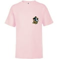 thumbnail image 1 of Disney Mickey Mouse Football Shield Sports - Short Sleeve T-Shirt for Kids - Customized-Soft Pink, 1 of 5