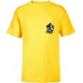 thumbnail image 1 of Disney Mickey Mouse Football Shield Sports - Short Sleeve T-Shirt for Kids - Customized-Yellow, 1 of 5