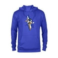 thumbnail image 1 of Disney Mickey Mouse Football Touchdown Sports - Pullover Hoodie for Adults - Customized-Royal, 1 of 5