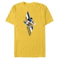 thumbnail image 1 of Disney Mickey Mouse Football Touchdown Sports - Short Sleeve Blended T-Shirt for Adults - Customized-Yellow, 1 of 5