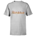 thumbnail image 1 of Disney Mickey Mouse & Friends Breezy Autumn Leaf Stroll Fall - Short Sleeve T-Shirt for Kids - Customized-Athletic Heather, 1 of 5