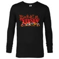 thumbnail image 1 of Disney Mickey Mouse & Friends Halloween Spooky Scary Shadows - Long Sleeve T-Shirt for Men - Customized-Black, 1 of 5